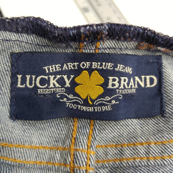 Lucky Brand Straight Jeans Maternity Women's 29 Stretch Pull On B671 - Picture 3 of 7